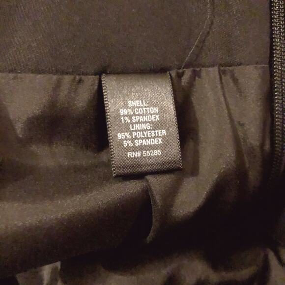 Express short black straight goth skirt - Picture 10 of 12